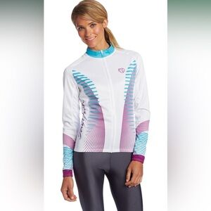 Pearl Izumi Women's Elite Thermal‎ LTD Jersey Futuristic Scuba Blue Size XL